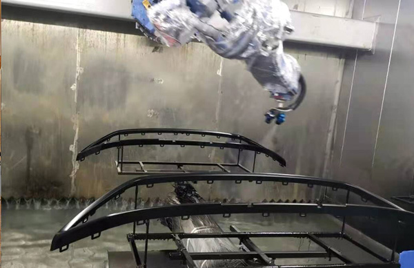 杰瑞斯智能機器人離線噴漆